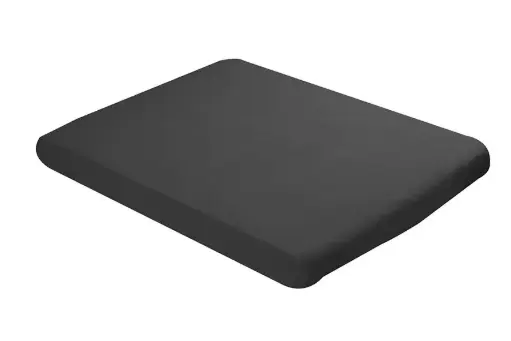 [01111-08] Hoeslaken Jersey 90x200cm Black | Zwart