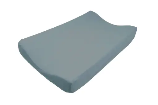 [02510-24] Waskussenhoes Stretch 55x80cm Stone Blue | Blauw