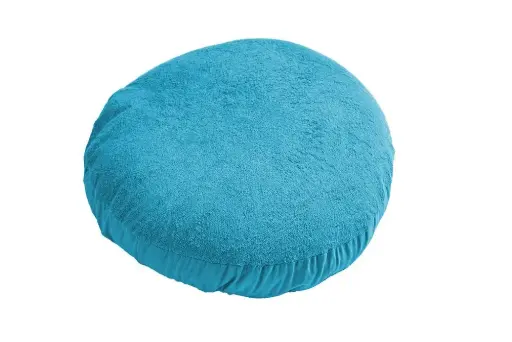 [03003-15] Hoes Poef Easy Relax Bright Turquoise | Turquoise