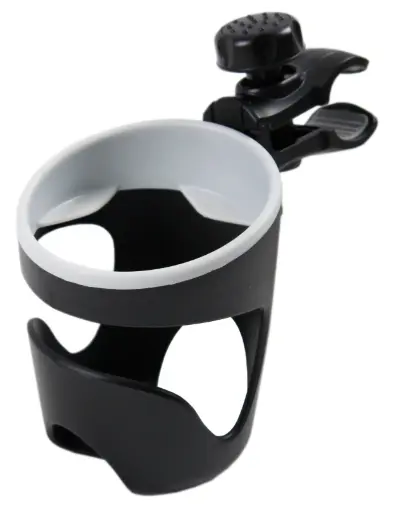[03981-08] Bekerhouder Kinderwagen | Zwart