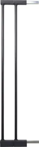 [04478-08] Verlengstuk Metaal 2x7cm | Zwart