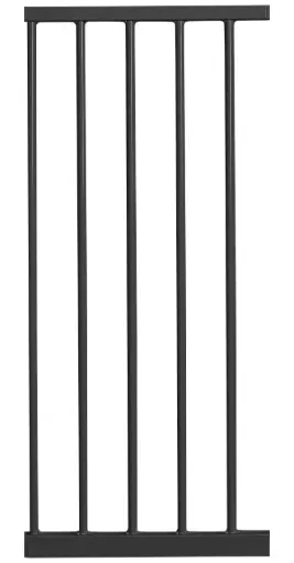 [04779-08] Verlengstuk Metaal 32cm | Zwart
