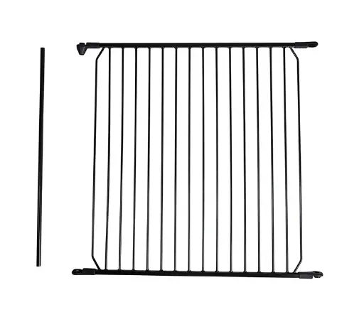 [04767-08] Paneel Large Metaal 72cm Carl | Zwart