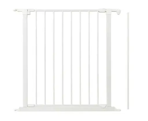 [04498-01] Deurpaneel Metaal 72cm Olaf | Wit