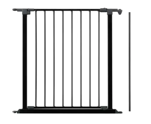 [04498-08] Deurpaneel Metaal 72cm Olaf | Zwart
