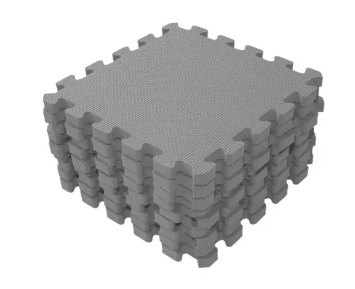 [01394-02] Puzzeltegels 9 Stuks 90x90cm Concrete | Grijs