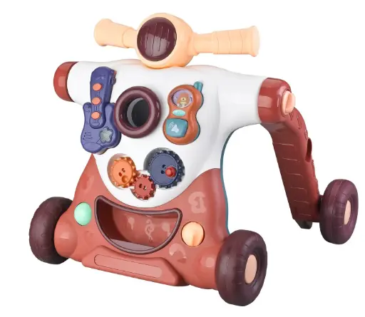 [05255-19] Loopwagen 4-in-1 ActiSteps | Bordeaux
