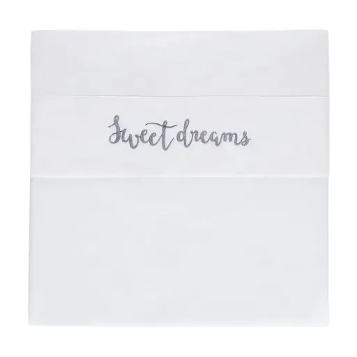 [03048-059] Laken 100x150cm Fabulous Sweet Dreams | Wit