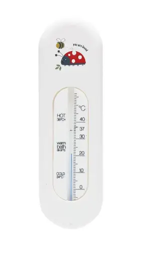[06236-21] Badthermometer Bohemian Garden | Wit