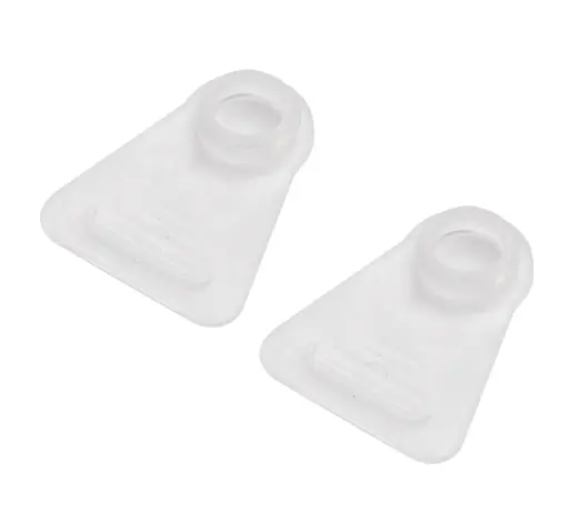 [04159-01] Badstopje Set 2 Stuks Bébé-Jou | Wit