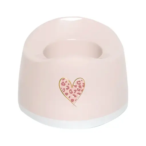[06025-123] Potje Leopard Pink | Roze