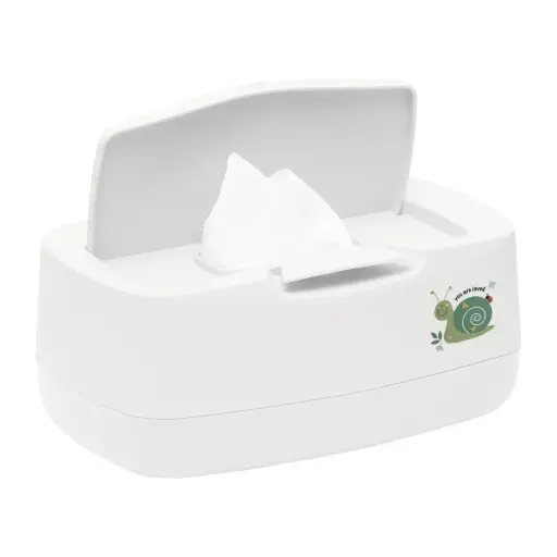 [06228-21] Boîte à lingettes Bohemian Garden | Blanc