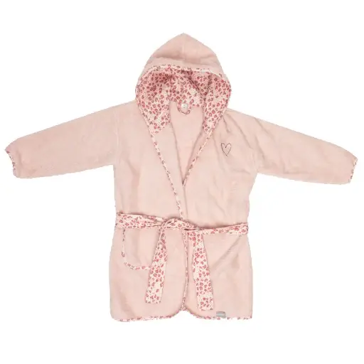 [03016-123] Badjas Leopard Pink | Roze