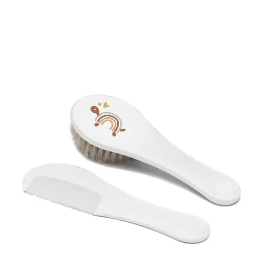 [06234-124] Brosse et peigne Jungle Friends | Blanc