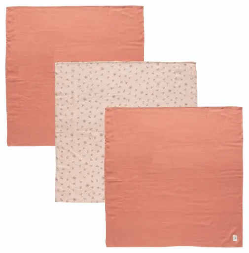 [03051-060] Doeken Tetra 3 Stuks 70x70cm Fabulous Wish Pink | Roze