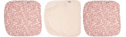 [03053-123] Monddoekjes Tetra 3 Stuks Leopard Pink | Roze