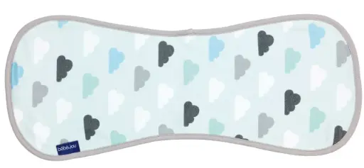 [03033-80] Schouderdoekje Clouds & Stars | Meerkleurig