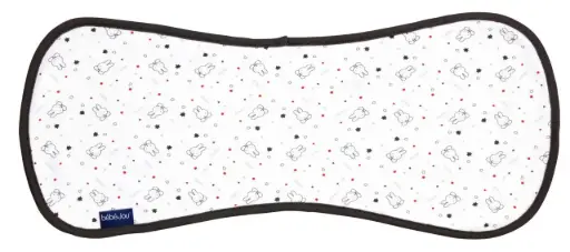 [03033-82] Schouderdoekje Miffy Stars | Wit