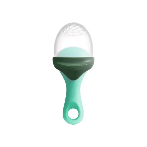 [02400-10] Voedingsbijtring Pulp Grijs/Mint | Mint