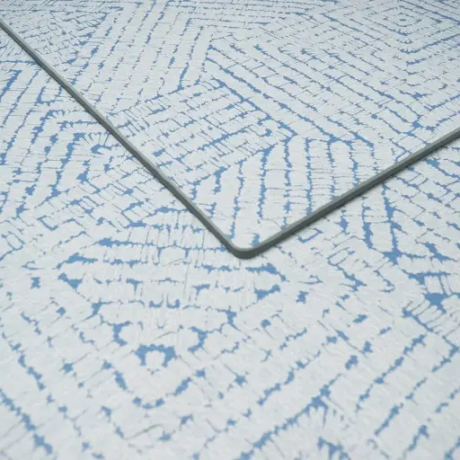 [09040-210] Puzzeltegels 6 Stuks 120x180cm Maze Blue | Blauw