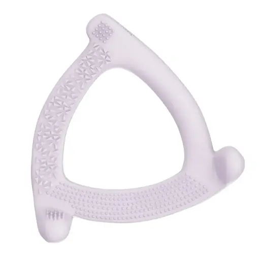 [10550-00] Bijtring Silicone Light Lavender | Lila