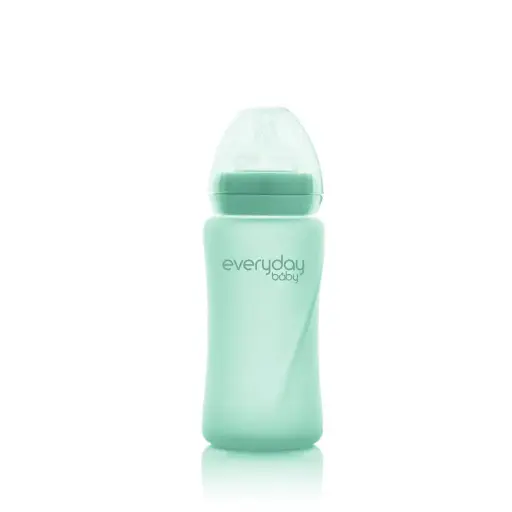 [10236-00] Fles Glas 240ml Mint Green | Mint
