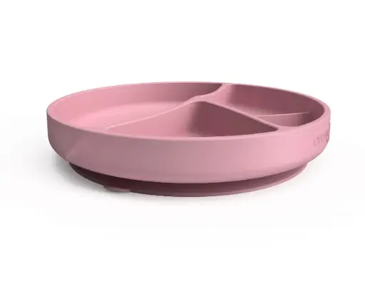 [10515-00] Bord Zuignap Silicone Purple Rose | Roze