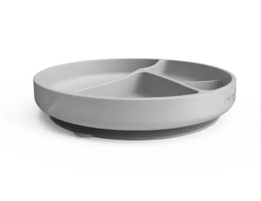 [10517-00] Bord Zuignap Silicone Quiet Grey | Grijs