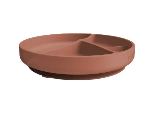[10518-00] Bord Zuignap Silicone Nature Red | Rood