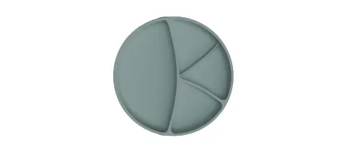 [10561-00] Bord Zuignap Silicone Harmony Green | Groen