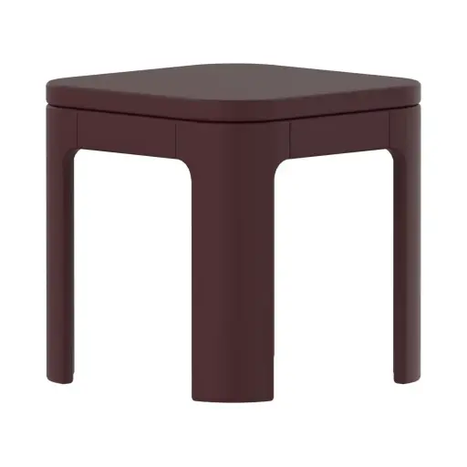 [10093-163] Tabouret Nova Pomegranate | Bordeaux