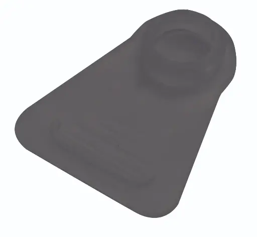 [02188-03] Badstopje Bad Luma Dark Grey | Antraciet