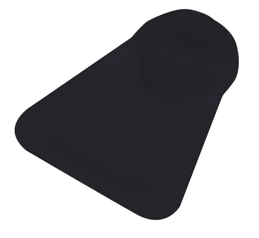 [02188-07] Badstopje Bad Luma Black | Zwart