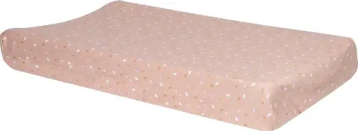 [0L014-32] Waskussenhoes Jersey Half Moon | Roze