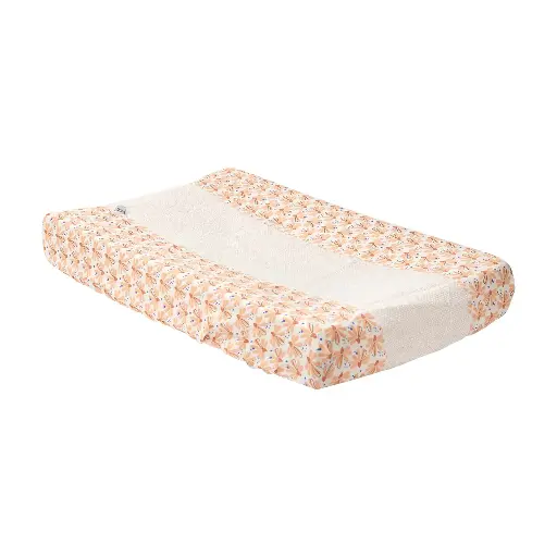 [0L029-51] Waskussenhoes Flower Fever Nude | Meerkleurig
