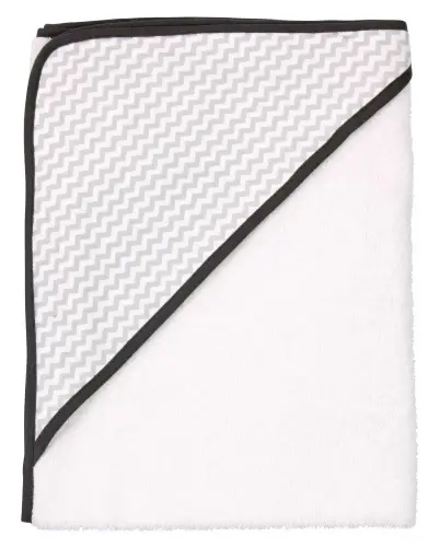 [0L010-00] Badcape 75x85cm Mixed White | Wit