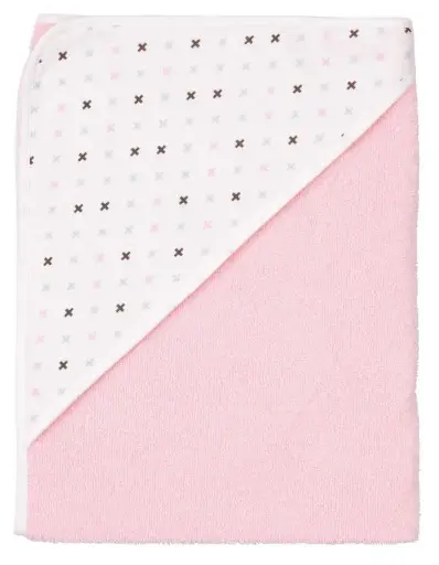 [0L010-11] Badcape 75x85cm Pretty Pink | Roze