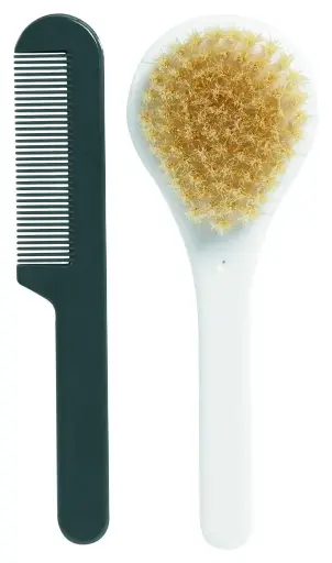 [0L209-01] Brosse et peigne Snow White | Blanc