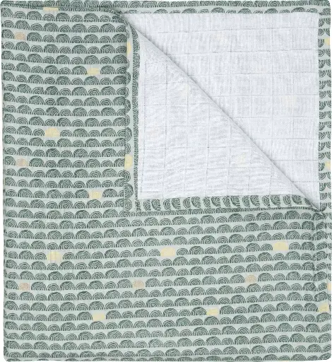 [0L052-24] Doek Tetra 110x110cm Bow Deco | Groen