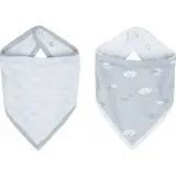 [0L018-19] Bandana Slabben 2 Stuks Lovely Sky | Grijs