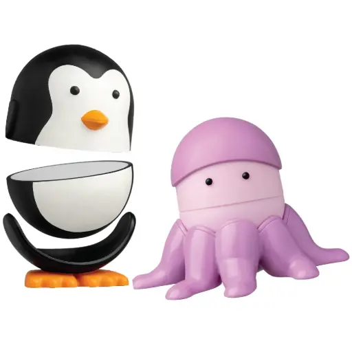 [04010-03] Jouets Magnétiques Wibbly Wobbly Sealife