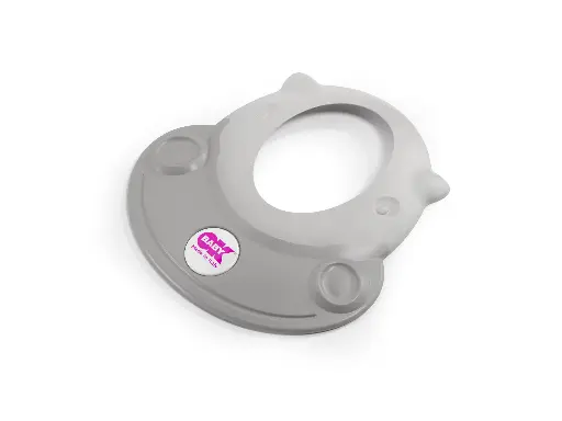 [02117-02] Hoofdring Hippo Grigio | Grijs
