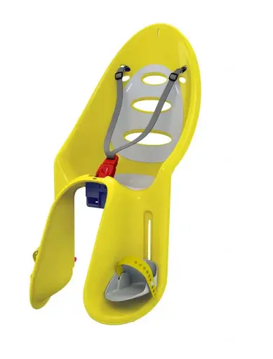 [07758-09] Fietsstoel Eggy Yellow | Geel