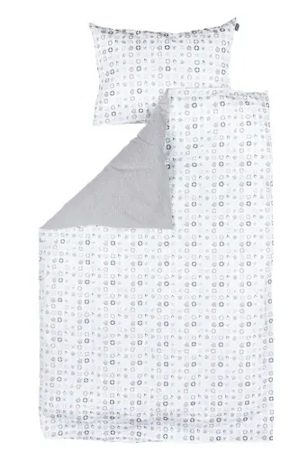 [01152-532] Dekbedovertrek 100x140cm Owl Family | Meerkleurig