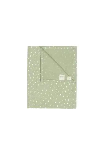 [01202-225] Laken 80x100cm Dot | Pistache