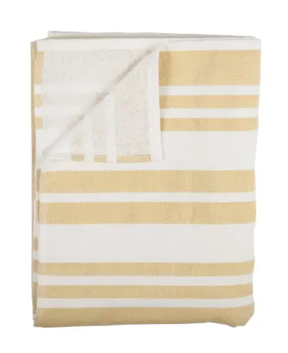 [01619-213] Wikkeldeken 100x100cm Yellow Metrics | Geel