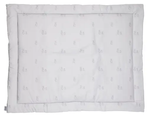 [01381-214] Speelmat/Parklegger 75x95cm Bunny | Grijs