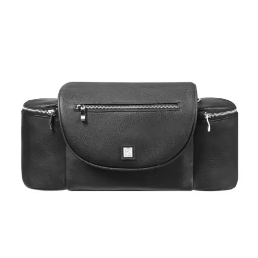 [02721-08] Opbergtas Kinderwagen | Zwart