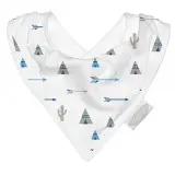 [01639-04] Bandana Slab Jersey Tee Pee | Wit/Blauw