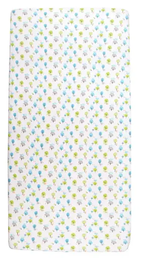 [01101-310] Hoeslaken 60x120cm Fabel | Meerkleurig